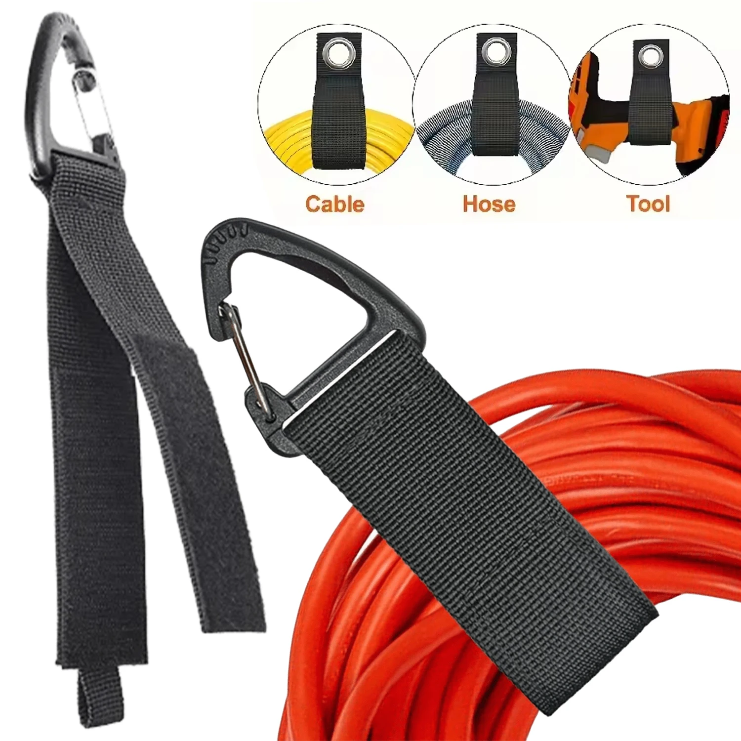 Cable Velcro Strap - Cinghia portautensili per carichi pesanti Organizzatore