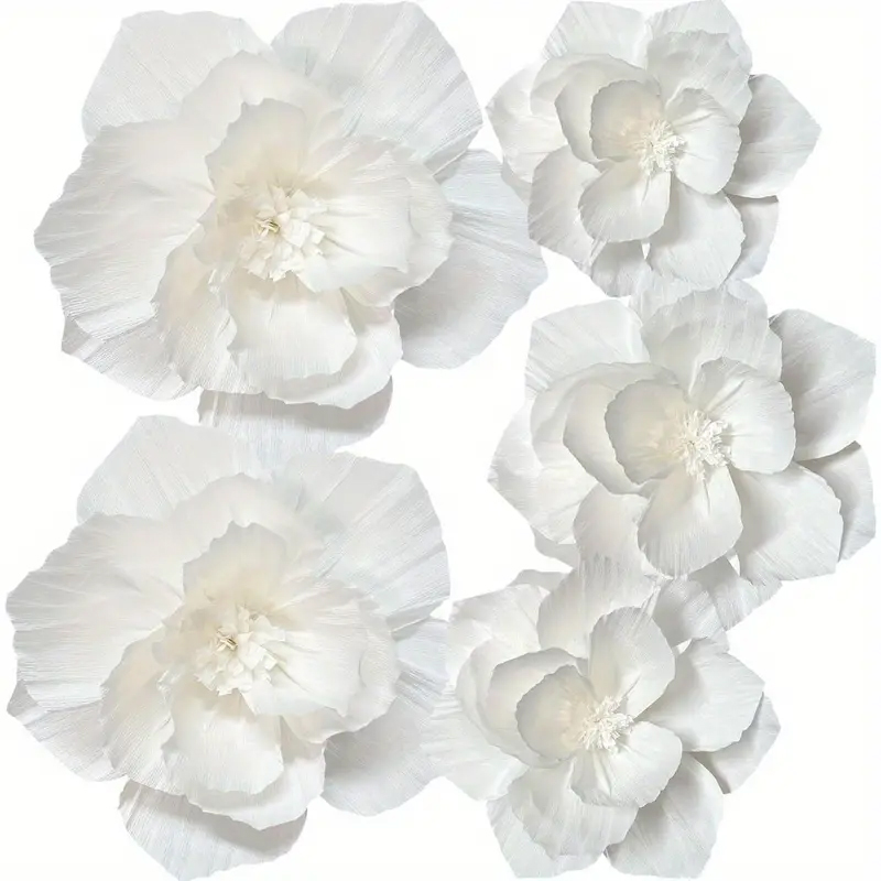 Desk Setup Background - 5 confezioni di fiori di carta