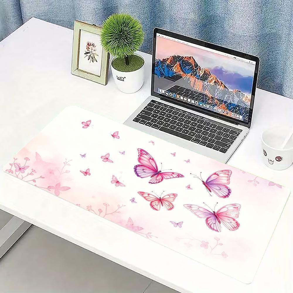 Desk Setup Pc And Laptop - Tappetino per Mouse da Gaming Grande