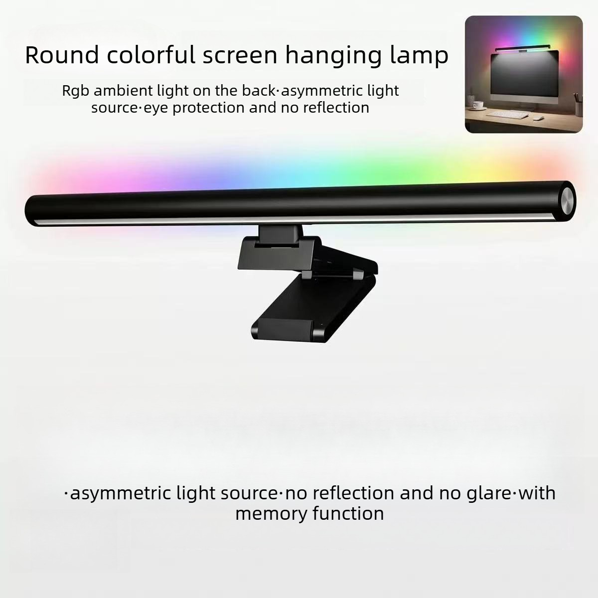 Ambient Light Bar Usb - Barra Luminosa per Monitor RGB con