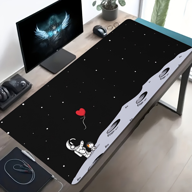 Desk Setup Pc And Laptop - Tappetino per Mouse da Gaming Oversize