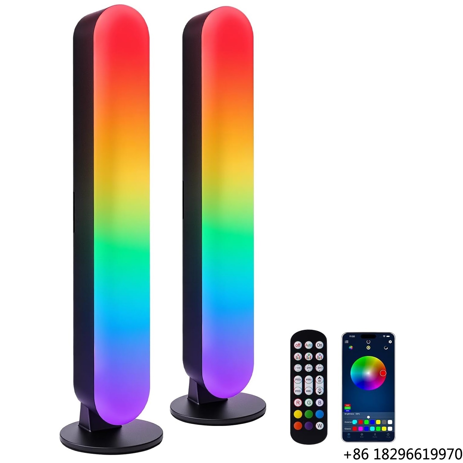 Ambient Light Bar Usb - Barra Luminosa LED RGB in Plastica