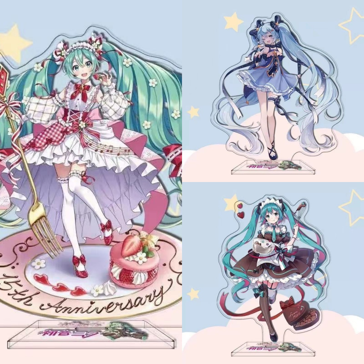 Desk Setup Decor - Statuetta in Acrilico di Hatsune Miku,