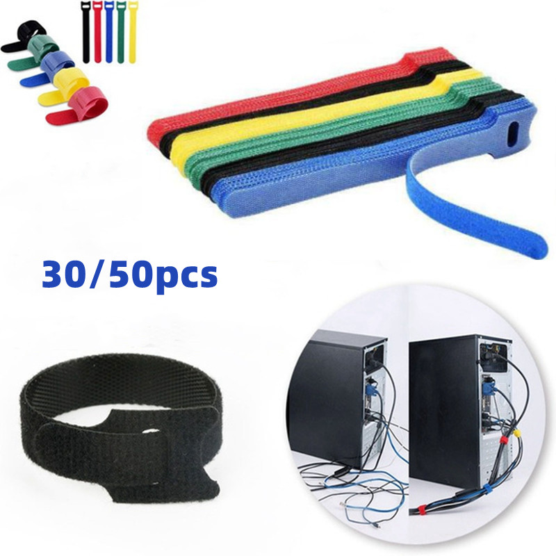 Cable Velcro Strap - Velcro per cavi Fascette fermacavi riutilizzabili