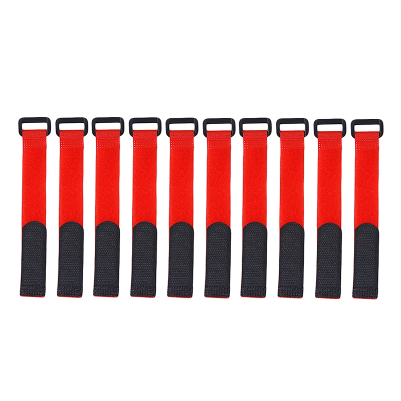 Cable Velcro Strap - 10 pz/set Velcro Tie Riutilizzabile Canna