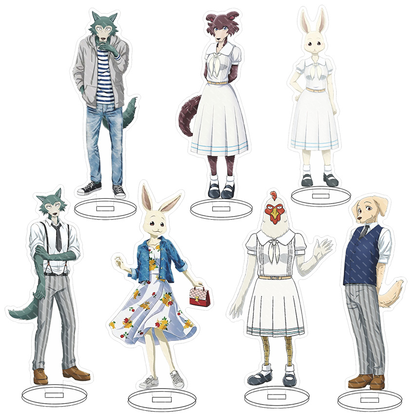 Desk Setup Decor - Statuetta in Acrilico Anime BEASTARS da