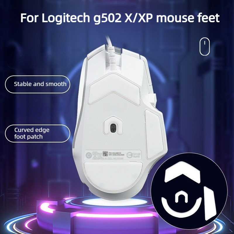 Logitech Mouse G502 - Set di Adesivi Antiscivolo per Logitech