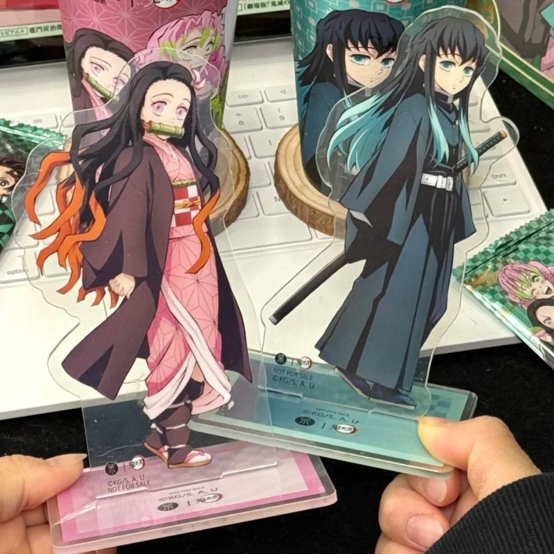 Desk Setup Decor - Demon Slayer: Statuetta Acrilica Fai-da-Te di