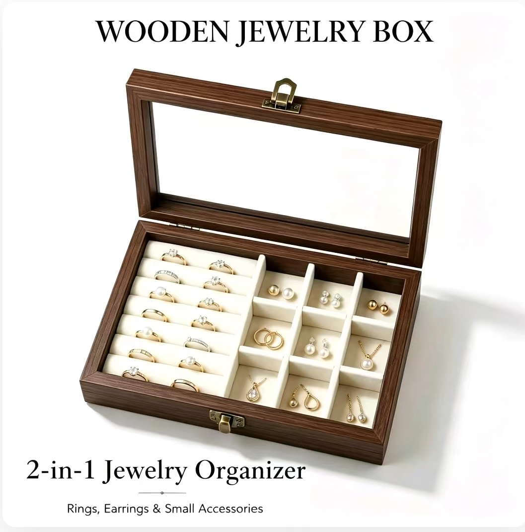 Cable Box Organizer - Organizzatore di Gioielli da Scrivania in