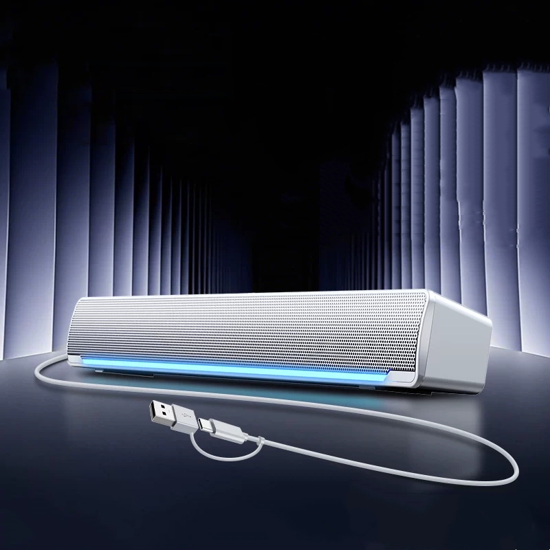 Ambient Light Bar Usb - SADA V-196 Soundbar da Gaming Nera