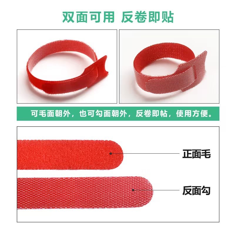 10 pz Fascette per cavi Fascet - Cable Velcro Strap recensione e prezzo