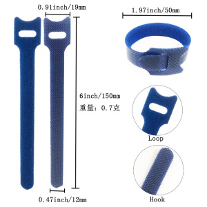 10 pz Fascette per cavi Fascet - Cable Velcro Strap recensione e prezzo