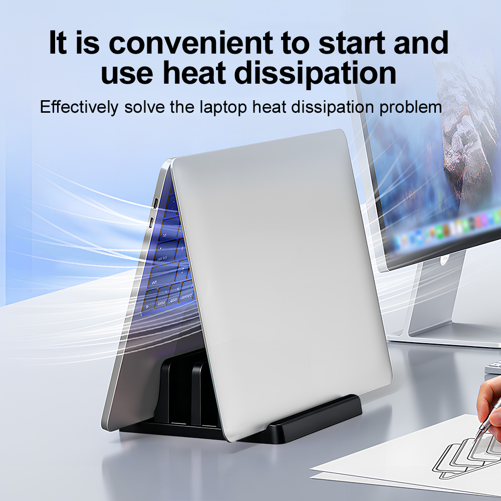 Supporto Verticale per Laptop  - Desk Setup Essentials recensione e prezzo