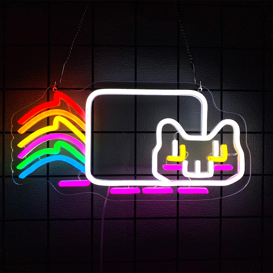 Insegna LED Neon Gatto Arcobal - Ambient Light Bar Usb recensione e prezzo