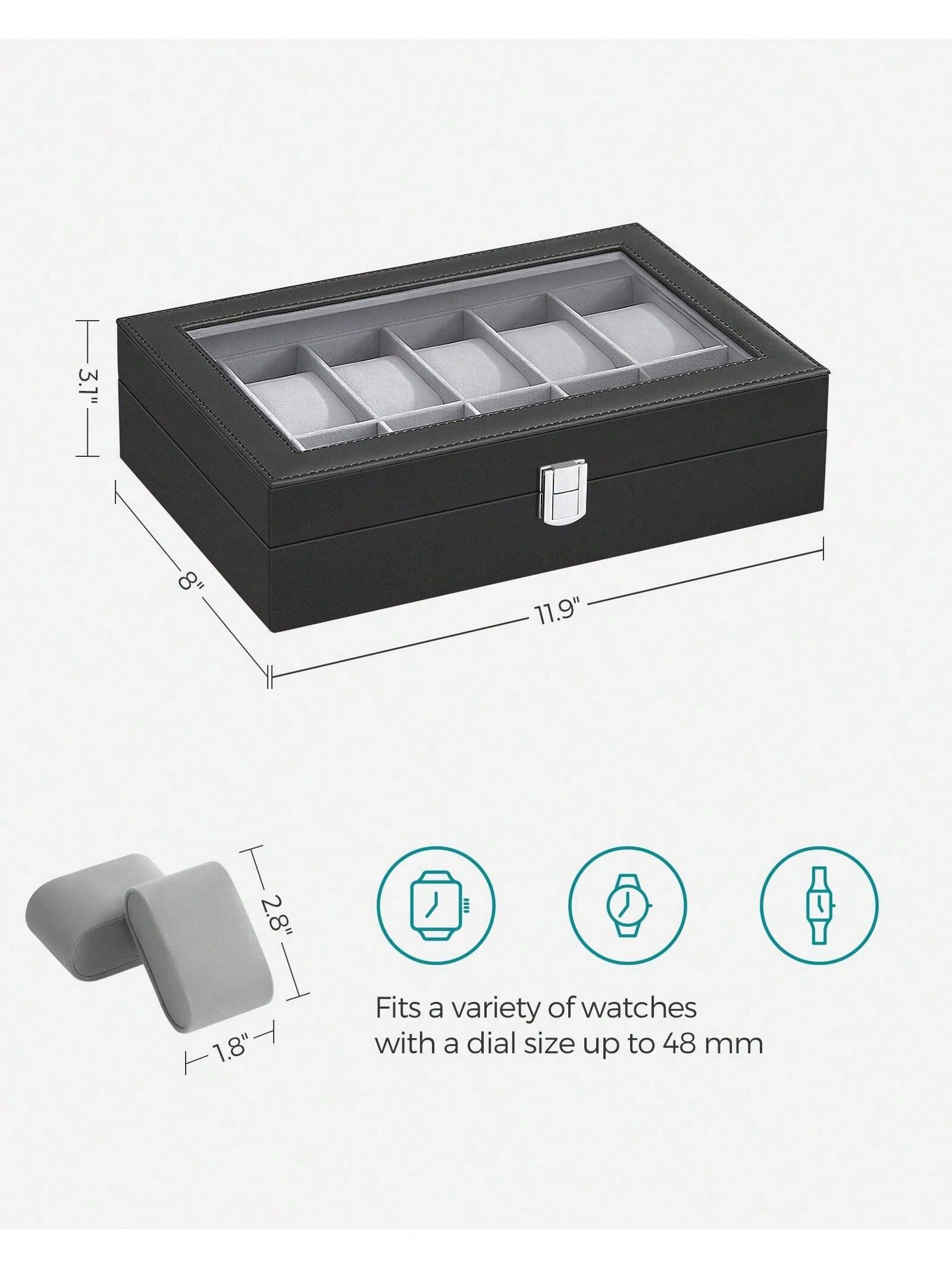 Scatola Porta Orologi a 12 Sco - Cable Box Organizer recensione e prezzo