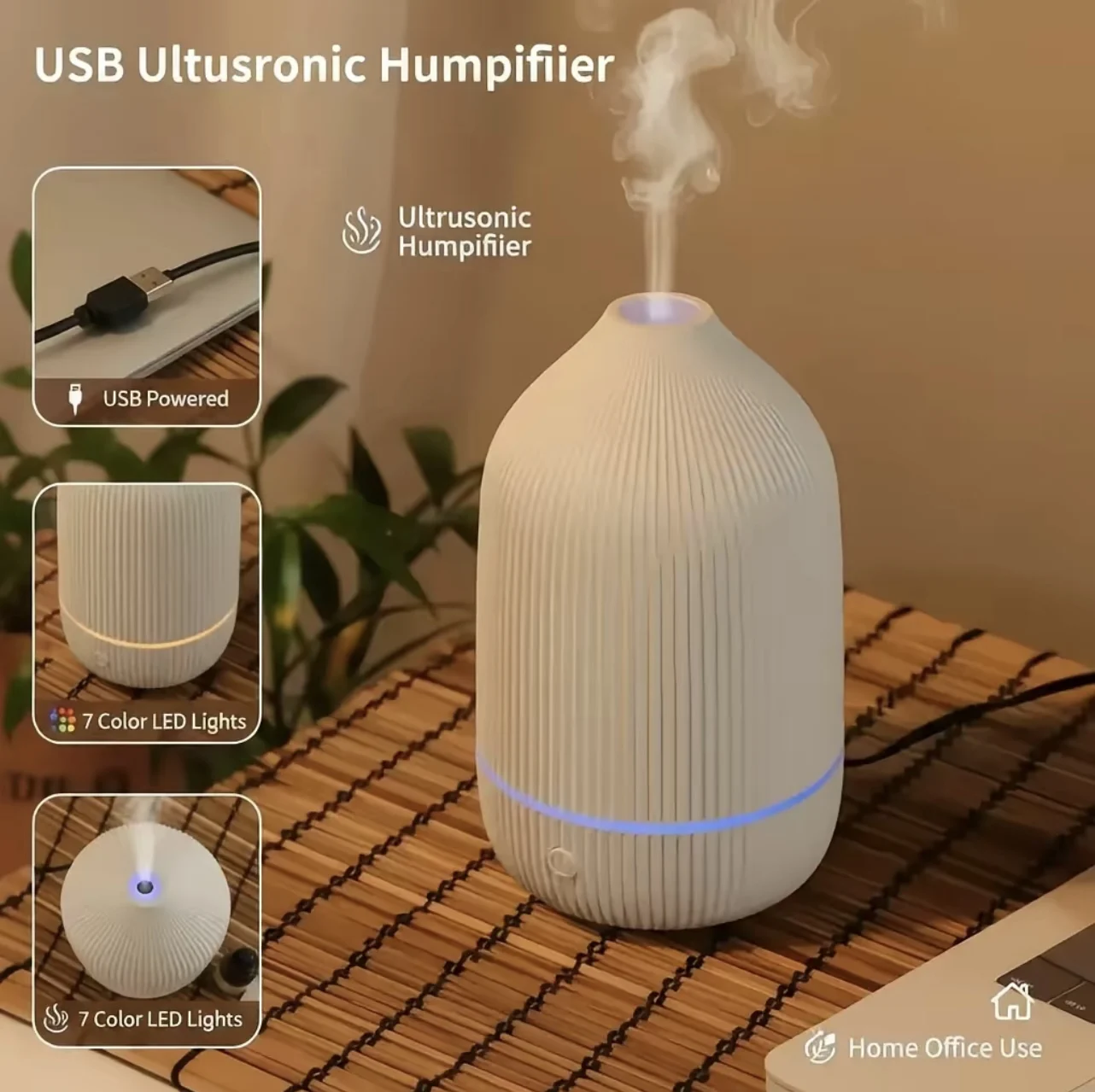 Diffusore di Aromi a Ultrasuon - Desk Setup Essentials recensione e prezzo