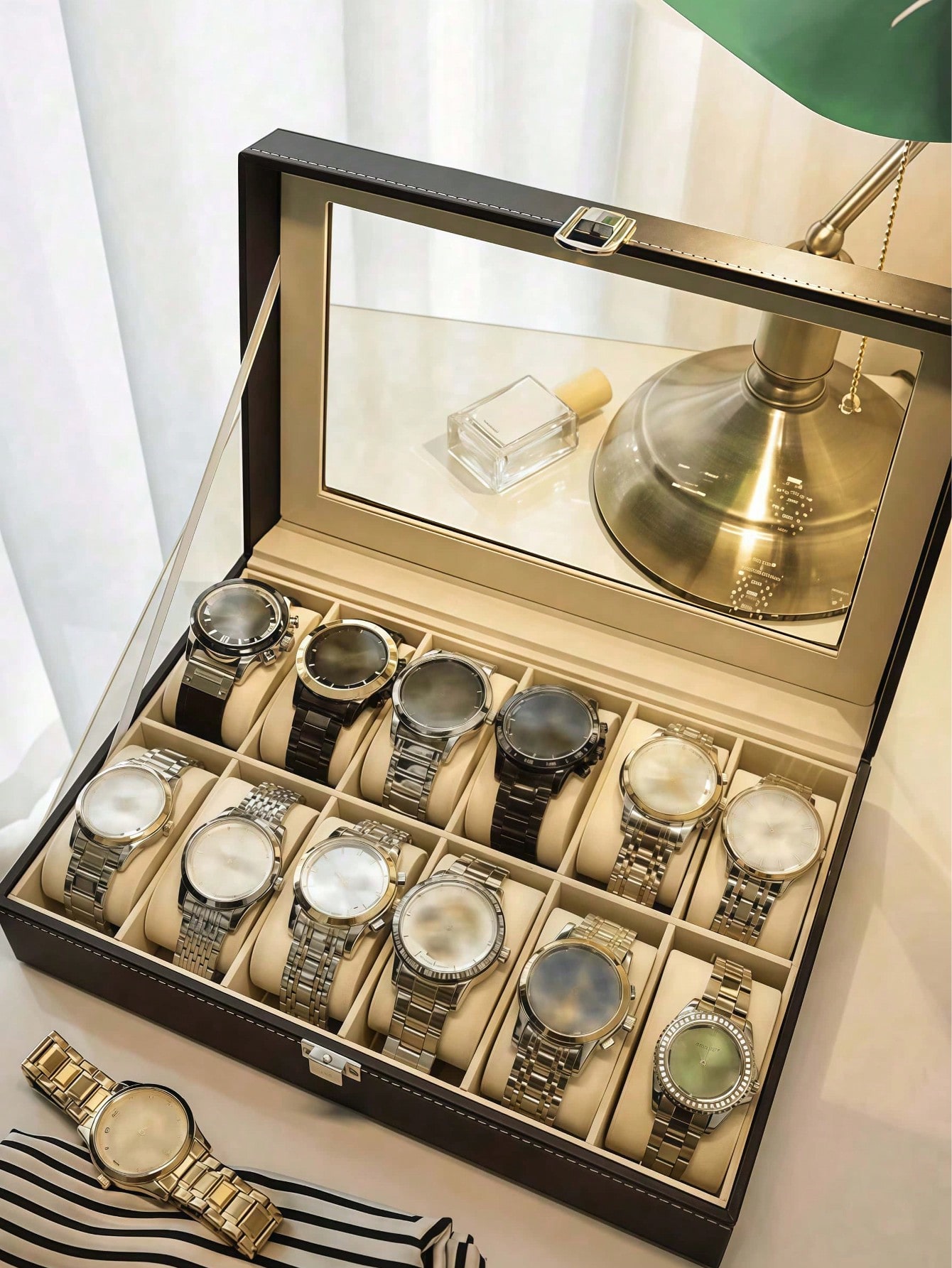 Scatola Porta Orologi in Pelle - Cable Box Organizer recensione e prezzo