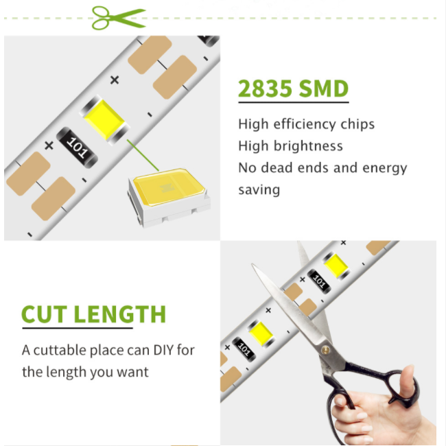 Striscia LED USB 2835SMD DC5V, - Desk Setup Background recensione e prezzo