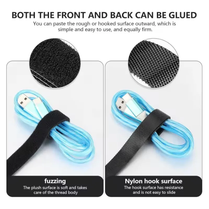 1/5M Gestore dei cavi Cavo dat - Cable Velcro Strap recensione e prezzo
